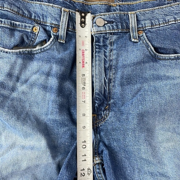 Levi’s 514 Men’s Straight Fit Blue Jeans, size 38x30 - Picture 6 of 11